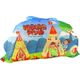 LeanToys Namiot Tipi Dla Dzieci Styl Indiański Ogród Kremowy 160 cm x 105 cm 13674845 5905515356312