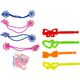 LeanToys Zestaw Do Farbowania Włosów Dla Dzieci 5 Farb Gumki 13674891 5905515358392