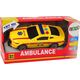 LeanToys Sportowe Auto Ambulans Światła Dźwięk Żółty Napęd 13674929 5905515359573