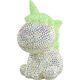 LeanToys Zestaw Jednorożec DIY Diamenty Kryształki Zielony 13675007 5905679071656