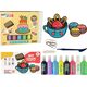 LeanToys Naklejki Na Okno Meble Słodkości DIY 8 Kolorów Brokat 13675027 5905679072363