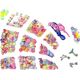 LeanToys Zestaw do Makijażu i Biżuterii Kolorowy 13675057 5905679073742