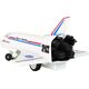 LeanToys Odrzutowiec Zdalnie Sterowany Pilot Biały 13675162 5905679077221