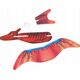 LeanToys Piankowy Samolot Dinozaur W Kolorze Czerwonym 13675566 5905884453469