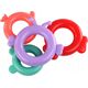 LeanToys Piramidka Jednorożec Układanka 8 Kółek Kolorowa 29cm x 14cm x 14cm 13675791 5905991003908