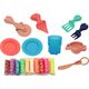 LeanToys Ciastolina Owoce DIY Masa Plastyczna Zestaw Akcesoria 13675797 5905991004028