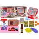 LeanToys Zestaw Sklep Z Pączkami Cukiernia Kasa Fiskalna Mikrofala 13675912 5905991005681