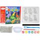 LeanToys Zestaw Kreatywny DIY Magnesy z Gipsu Dinozaury 13676076 5905991008491