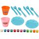 LeanToys Zestaw Ciastolina Masa Plastyczna Maszynka DIY Akcesoria 36 ele. 13676165 5905991009900