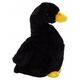 LeanToys Czarna Pluszowa Gęś Maskotka Przytulanka Pluszak Kaczka 30cm 13676183 5905991010593