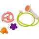 LeanToys Zabawka Do Kąpieli Wieloryb 3 Końcówki Pomarańczowy 13676195 5905991010814