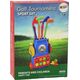 LeanToys Zestaw Do Mini-Golfa Wózek na Kółkach 4 Kije Piłeczki 13676212 5905991011057