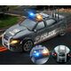 LeanToys Auto Sportowe Policja 1:16 Czarny Dźwięk 13676250 5905991013006