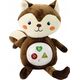 LeanToys Pluszowa Wiewiórka Interaktywna Edukacyjna Usypiacz Przytulanka Melodie 13676263 5905991014423
