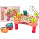 LeanToys Gra Zręcznościowa Łowienie Rybek Stoliczek Różowy 13676382 5905991015796