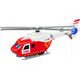 LeanToys Helikopter Ratunkowy Policyjny Strażacki Metalowy Napęd Otwierane Drzwi 13676638 5905991019626