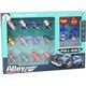 LeanToys Zestaw 12 Autek Samolotów Z Napędem 5cm Znaki Drogowe 13676660 5905991019695