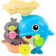 LeanToys Zestaw Do Kąpieli Zabawka Do Wody Delfin Niebieski 13676890 5905991023319
