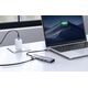 HUB USB Ugreen Hub USB-C Ugreen CM511, HDMI 4K 60Hz, 3x USB 3.0 5Gbps, PD 100W (srebrny) 13680329 6941876215973