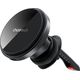 Choetech Magnetyczny uchwyt samochodowy Choetech T204-F, z ładowarką 15W (czarny) 13680355 6932112106360