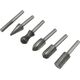 AWTools AWTOOLS FREZY TRZPIENIOWE DO METALU FI 6mm kpl.6szt. 13683590 5903678623159