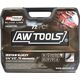 Zestaw narzędzi AWTools AWTOOLS ZESTAW KLUCZY   72el  1/2" / 1/4" BLACK LINE 13683721 5903678621506
