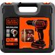 Wiertarko-wkrętarka Black+Decker BLACK+DECKER WKRĘTARKA 18V BL186KB 52Nm 2x2,0Ah BL 13683751 5035048663134
