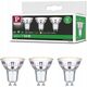 Paulmann Źródło światła LED 3x GU10 ECO LINE 2.5W 450lm 3000K 230V srebrny / szkło 13684397 4000870291931