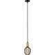 Lampa sufitowa Paulmann Lampa sufitowa RAVI E27 max.60W IP44 230V złoty / czarny matowy / metal 13684476 4000870711347
