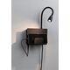 Kinkiet Paulmann Oprawa ścienna HALINA LED 2.4W 200lm 2700K USB-C 230V czarny mat /metal 13684478 4000870711019