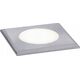 Paulmann Oprawa dogruntowa HOUSE LED 2W 60lm 3000K IP67 kwadratowa 230V szczotkowane żelazo / stal nierdzewna 13684538 4000870943663