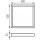Kanlux Ramka do paneli LED ADTR-S-H 6060 Kanlux 27617 biała 13685044 5905339276179