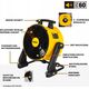 Dewalt wentylator osiowy cichy, 3 biegi, 400mm dewalt 13700251 6921183001254