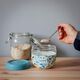 Quokka Quokka Bubble Food Jar - Pojemnik na żywność / lunchbox 770 ml (Watercolor Leaves) 13710060 8412497401369