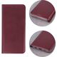 nemo Etui SAMSUNG GALAXY A14 4G / 5G Portfel z Klapką Skóra Ekologiczna Kabura Magnet Book burgundowe 13717571 5903396232541