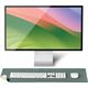 Native Union Native Union Desk Mat - Slate Green/Sand stone 13749741 4895200477785