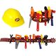 LeanToys Zestaw Majsterkowicza Pas z Narzędziami Kask Klucz 13755572 5905323212213