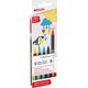 Edding Pisak z cienką końcówką e-1200 EDDING, 3mm, 5 szt., mix kolorów brokatowych 13757029 4057305059550