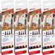 Edding Pisak z końcówką pędzelkową e-1340 EDDING, 4 szt., mix kolorów metalicznych 13757042 4057305049957