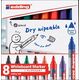 Edding Marker do tablic e-360 EDDING, 1,5-3mm, 8 szt., mix kolorów 13757043 4057305058362