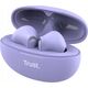 Słuchawki Trust Ausinės EARPHONES YAVI BT ENC/PURPLE 25299 TRUST 13783951 8713439252996
