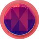 ROAR Roar Acrylic Pop Tok kompatybilny z MagSafe - Fiolet/Czerwony 13802780 5903396247903