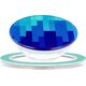 ROAR Roar Acrylic Pop Tok kompatybilny z MagSafe - Ciemnoniebieski 13802783 5903396247927