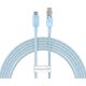 Kabel USB Baseus USB-C - USB-C 2 m Niebieski 13802848 6932172642877