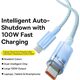 Kabel USB Baseus USB-C - USB-C 2 m Niebieski 13802848 6932172642877