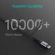 Kabel USB Choetech USB-C - Lightning 2 m Czarny (6971824975932) 13804597 6971824975932