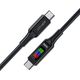 Kabel USB Acefast USB-C - USB-C 1.2 m Czarny (6974316282778) 13804601 6974316282778