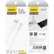 Kabel USB Dudao USB-A - microUSB 1 m Biały (6976625331741) 13804603 6976625331741