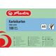Herlitz Herlitz Karteikarte  A5 liniert grün           100er Packung 13812203 4008111150559