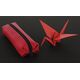 Piórnik Herlitz Herlitz Faulenzer Origami Flame red 13812308 4008110361185